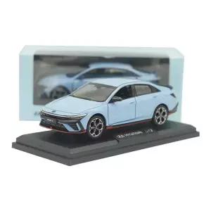 1/38 현대 아반떼N 페이스리프트 다이캐스트 미니카 수집 모형
