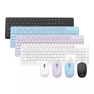 아이노트 KM730R 무선 키보드 마우스 세트 블랙 화이트 퍼플 블루