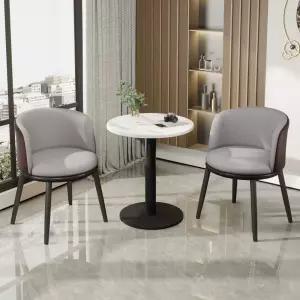 발코니 티테이블 커피 2인용 원형 의자 세트 휴게실