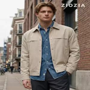 [지오지아]루즈핏 트러커 점퍼 (AEE2JJ1101)