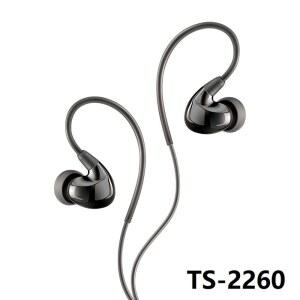 TAKSTAR TS-2260 유선 이어버드, 다이나믹 인이어 소음 차단 모니터링 헤드폰