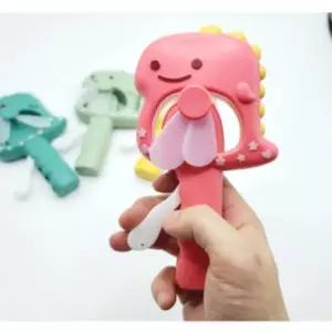 ( )휴대용 답례품 공룡 수동 휴대용 집 여름 어린이집 선풍기 선물용 어린이