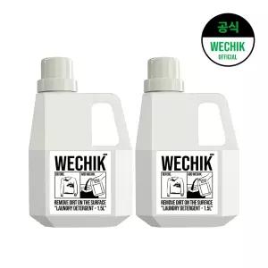 위칙 9중효소 EM Plus 세탁세제 1.5L 2개
