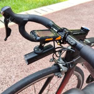 가민 엣지 와후 에레멘트 브라이튼 스테이지즈 아웃 프론트 자전거 마운트 홀더 고프로 헤드라이트 콤보 (