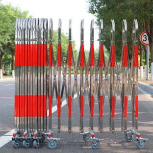 안전 바리게이트 주차금지 두꺼워진 안전바리게이트 접이식 도로 2M 10M 학교 자바라대문