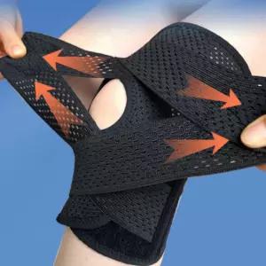 연골 슬개골 등산 테니-스 축구 밴드 지지대 무릎 보호대용품 압박 슬개건아대 등산대 보호대 여름대 스포