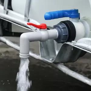 ibc 밸브 농업용 드레인 파이프 물탱크 밸브 배수용 어댑터 토트통 수도꼭지 직수형 물통