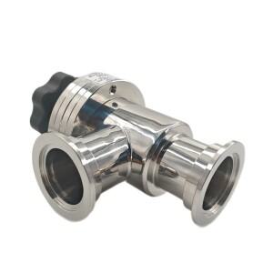 호환 다이어프램 씰 ISO-KF 진공 앵글 밸브 GDJ-16 산업용 스테인리스 스틸 수동 밸브 NW16-50