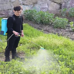 농약분무기 충전식 전동 제초제 믹싱 살포기 자동