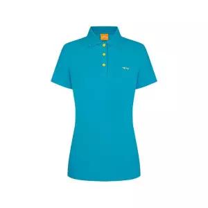 [아웃도어스/루이까스텔]여성 컬러코튼  베이직 PK 반팔 티셔츠