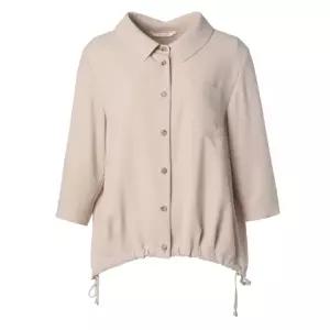 [롯데백화점]크레송 밑단스트링폴리블라우스 ODCPBP52