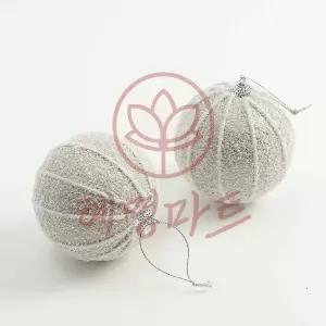 [혜명마트] 샴페인골드 스노우세로줄 2P 1세트 10CM 루돌프 화려한 행사용 징글벨 샤인스타 꾸미기트리품