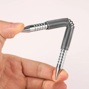 스프링 센터 펀치 일반 목공 금속 드릴 해머리스 듀얼 헤드 네일 세터 도어 힌지 핀 리무버 도구