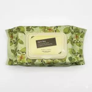 더페이스샵 허브데이 클렌징 티슈 대용량 저자극 순한 클렌징 70매, 6개