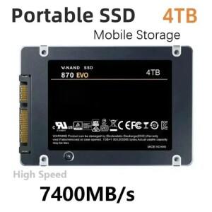 레노버 솔리드 스테이트 디스크 SSD 870 EVO 1TB/2TB/4TB 내장 HDD 하드 드라이브 SATA3 2.5인치 노트북/