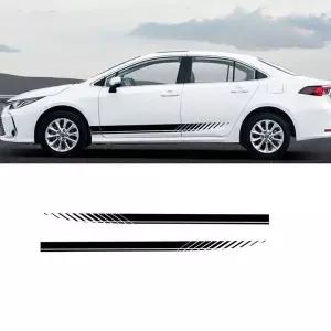 차량용 스트라이프 스티커 사이드 장식 자동차보호