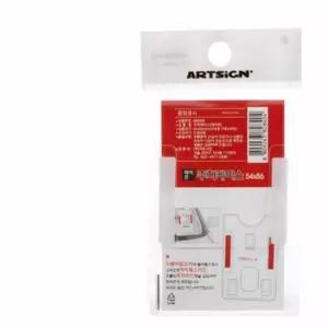 출입증 보호케이스 차량 출입카드 주차용 카드 홀더 1개 테이프