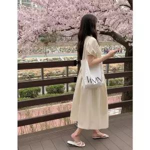 [공구우먼] [제작] 누이난 라운드넥 롱 원피스 87394 빅사이즈 여성의류