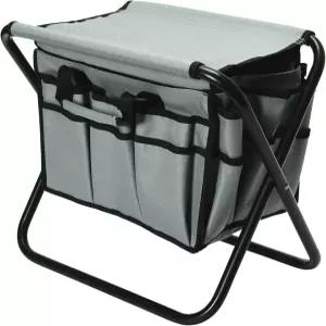 가정 필수품 접이식 유틸리티 의자 회색