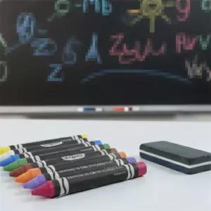 RT리빙 블랙보드용 크레용 8색 화이트보드용마카펜