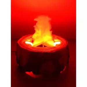 가짜 불꽃 램프 LED 불멍 불타는 캠핑 조명 장작 파티 전자