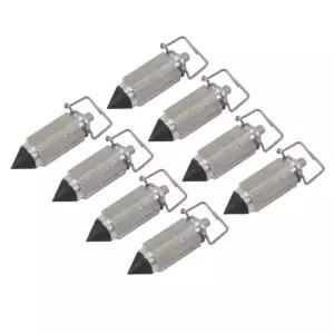 카브레타 밸브 니들 오토바이 모페드 스쿠터 GY6 50cc QMB139 용 카브 수리 부품 PZ 26 27 30 CG125 8 개 4