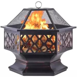 휴대용 야외 화목난로 접이식 장작 겨울 탁자 단일 화로대