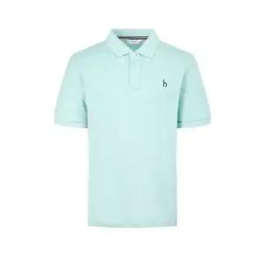 [백화점 정품] 헤지스 [26SS] 남성 로고자수 면혼방 반팔 카라티셔츠 HZTS6B403T2