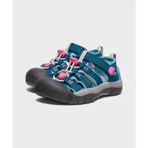 킨 KEEN 뉴포트 H2 키즈(리틀키즈) 샌들 LEGION BLUEHOT PINK KNSO6E601N1 350103