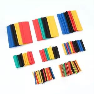 DIY 전선수리 열수축튜브 세트 164pcs 절연 보호 튜브 수축고무 연결관