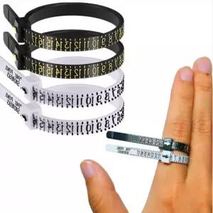 커플링 선물 준비 필수템 반지 호수 측정기 링게이지 손가락 사이즈 줄자 측정 도구