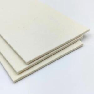 색소폰 색스 패드 트럼펫 밸브 펠트 와셔 목관악기 수리 부품용 천연 양모 시트 5개