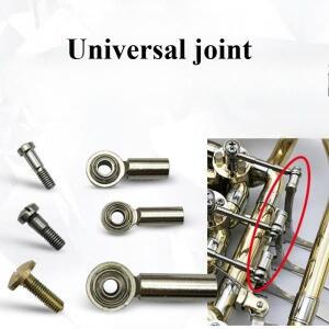 플랫 키 클램프 바리톤 호른 테너 프렌치 유니버설 조인트 볼 나사 악기 액세서리