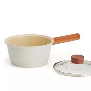 키친아트 베이직 인덕션 냄비 세라믹 편수냄비 18cm