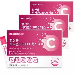 메가비타민C3000 비타민씨3000 100% 항산화 영양제 90포 3박스