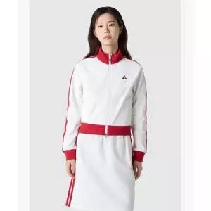 르꼬끄 LECOQ 여성 선데이 크롭 트랙탑 - 크림 QR112LFT31 QR112LFT31_CRM0 459529