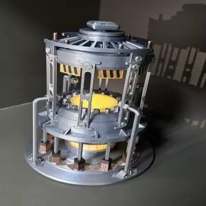 반사식 등유 난로 전용 심지 상부망 기어 미션 옴니