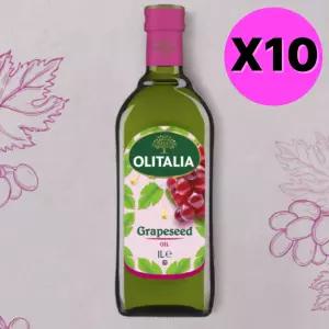 올리타리아 포도씨유 식용유 대용량 1L X 10 이탈리아
