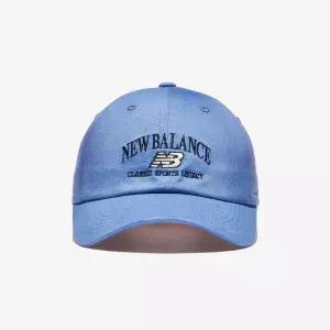 뉴발란스 헤리티지 그래픽 아치형 볼캡 - (50)Blue 2125396