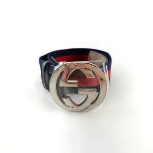 구찌 인터로킹 웹 스트랩 중고 벨트 145023181