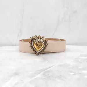 돌체앤가바나 DG로고 가죽 벨트 153194807