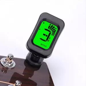 입문자용 기타튜너 통기타 우쿨렐레 바이올린 베이스 클립형 튜닝기 조율기