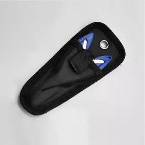 낚시꾼용 합사가위 파우치 소 낚시가위커버 벨트형 낚시용품 수납 가방