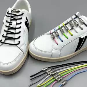 안풀리는 캡슐 신발끈 고무줄 구두 끈 정리 우동 운동화 클립 짧은 얇은 밴딩 러닝화 농구화 축구화 등산화