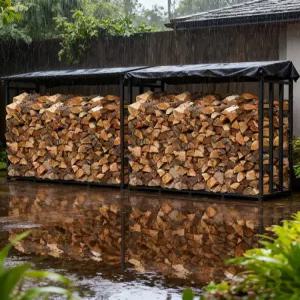 장작 보관함 화로용 거치대 불멍 용품 보관 글램핑 수납