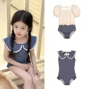 미포넷st 유아동 카라 세일러 수영복 공주 세일러