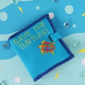 가베가족 셀린플레이 헝겊 책 촉감 발달 거북이 선물