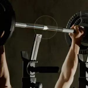 멜킨 크롬 바벨봉 스트레이트 역기 경량 28mm, 130cm