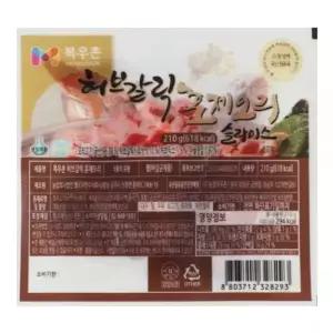 목우촌 허브갈릭 훈제오리 슬라이스 210g 6팩