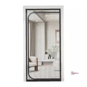 현관문 지퍼방충문 안전문 칸막이 방묘문 90x220cm klm056